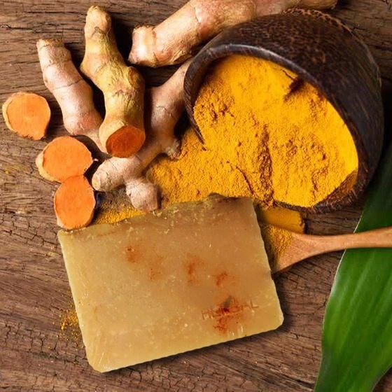 پک 1عددی صابون زردچوبه کاهش تیرگی زیر چشم